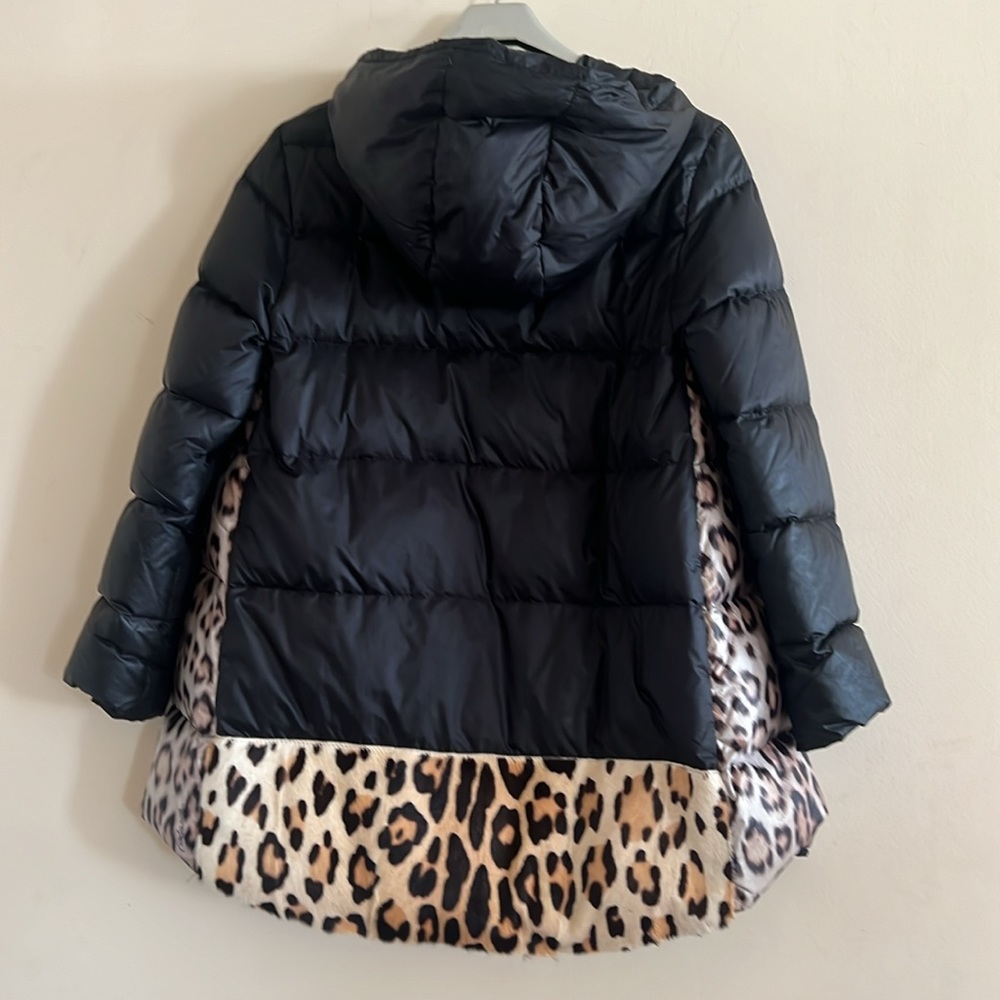 Roberto Cavalli kids junior Down Coat Made Italy small 5T 6T As Is